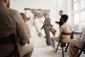 Groß (bride groom exchanging vows wedding ceremony) min
